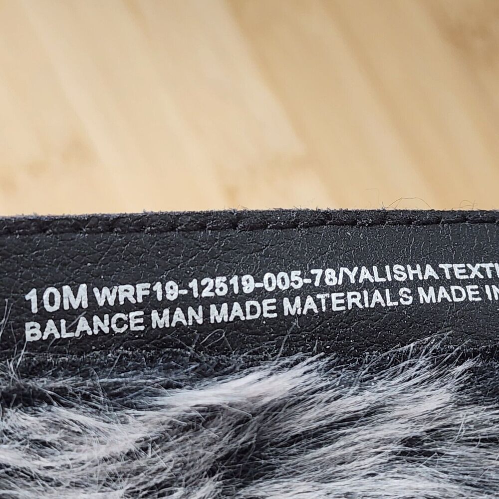 Baretraps Black Womens Sz 10M YALISHA Suede Nylon Faux Fur  Lace Up Snow Boots - Picture 11 of 16